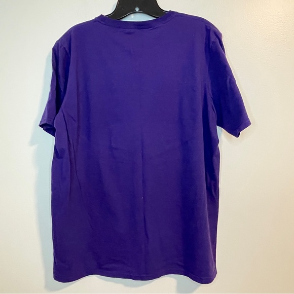 Clemson Tigers NCAA T-Shirt by Russell Purple with Orange Size L - Picture 2 of 5